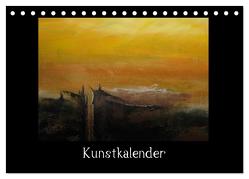 Kunstkalender von Michaela Nagel (Tischkalender 2024 DIN A5 quer), CALVENDO Monatskalender