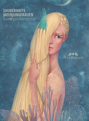 Kunstpostkarten-Set „Zauberhafte Meerjungfrauen“ von Zinko,  Galia