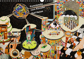 Kunstwerke vom Künstler Ralf Hasse (Wandkalender 2020 DIN A3 quer) von Hasse,  Ralf