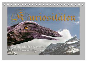 Kuriositäten – Märchenhafte Gestalten und Fantasiefiguren (Tischkalender 2024 DIN A5 quer), CALVENDO Monatskalender von Watzinge,  Harald