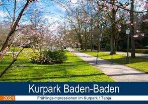 Kurpark Baden-Baden (Wandkalender 2021 DIN A3 quer) von Voigt,  Tanja