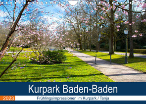 Kurpark Baden-Baden (Wandkalender 2023 DIN A4 quer) von Voigt,  Tanja