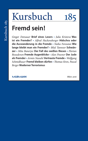 Kursbuch 185 von Felixberger,  Peter, Nassehi,  Armin