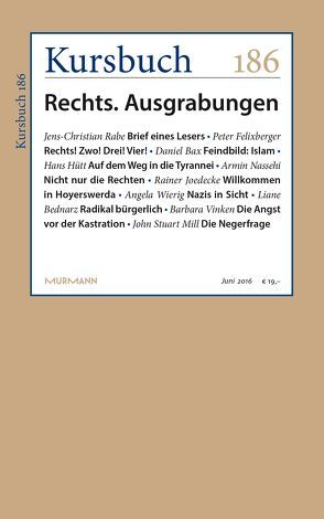Kursbuch 186 von Felixberger,  Peter, Nassehi,  Armin