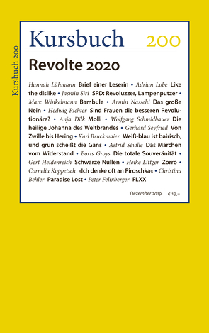 Kursbuch 200 von Felixberger,  Peter, Nassehi,  Armin