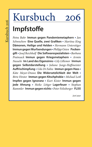 Kursbuch 206 von Felixberger,  Peter, Nassehi,  Armin