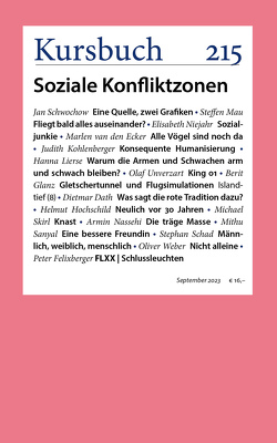 Kursbuch 215 von Anderl,  Dr. Sibylle, Felixberger,  Peter, Nassehi,  Armin
