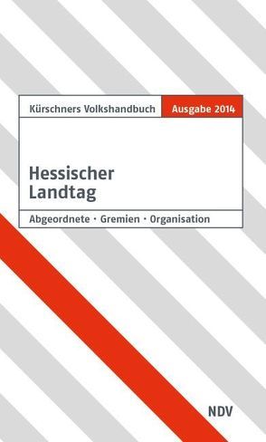 Kürschners Handbuch Hessischer Landtag von Holzapfel,  Andreas