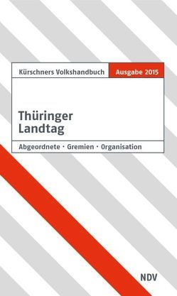 Kürschners Volkshandbuch Landtag Thüringen von Holzapfel,  Andreas