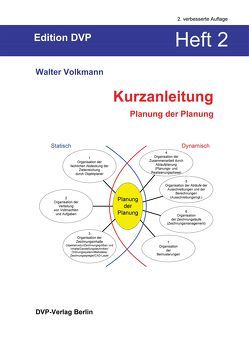 Kurzanleitungen Heft 2: Planung der Planung von Volkmann,  Walter