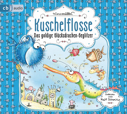 Kuschelflosse – Das goldige Glücksdrachen-Geglitzer von Müller,  Nina, Schmitz,  Ralf