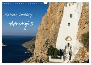 Kykladen-Streifzüge: Amorgós (Wandkalender 2024 DIN A3 quer), CALVENDO Monatskalender von Blume,  Henning