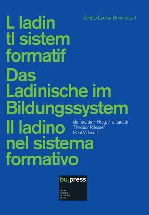 L ladin tl sistem formatif / Das Ladinische im Bildungssystem / Il ladino nel sistema formativo von Rifesser,  Theodor, Videsott,  Paul