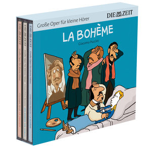 La Bohème, Der Barbier von Sevilla, La Traviata – Die ZEIT-Edition (3 CDs) von Könnecke,  Ole, Petzold,  Bert Alexander, Puccini,  Giacomo