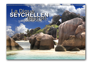 La Digue – Seychellen (Wandkalender 2024, A3 quer) von Höcker,  Frank