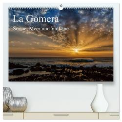 La Gomera Sonne, Meer und Vulkane (hochwertiger Premium Wandkalender 2024 DIN A2 quer), Kunstdruck in Hochglanz von Voss,  Michael