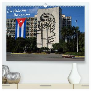 La Habana / Havanna (hochwertiger Premium Wandkalender 2024 DIN A2 quer), Kunstdruck in Hochglanz von Krajnik,  André