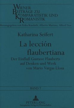 La lección flaubertiana von Seifert,  Katharina