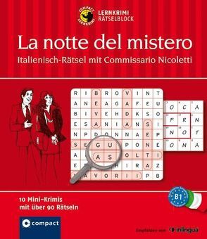 La notte del mistero – Italienisch-Rätsel mit Commissario Nicoletti von Vial,  Valerio