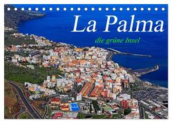 La Palma – die grüne Insel (Tischkalender 2024 DIN A5 quer), CALVENDO Monatskalender von Dietsch,  M.