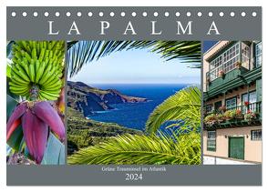 La Palma – Grüne Trauminsel im Atlantik (Tischkalender 2024 DIN A5 quer), CALVENDO Monatskalender von Meyer,  Dieter