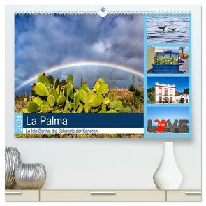 La Palma – La Isla Bonita, die Schönste der Kanaren (hochwertiger Premium Wandkalender 2024 DIN A2 quer), Kunstdruck in Hochglanz von Will,  Hans