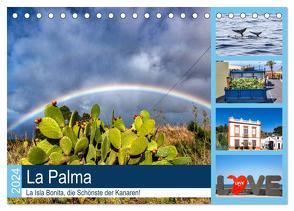 La Palma – La Isla Bonita, die Schönste der Kanaren (Tischkalender 2024 DIN A5 quer), CALVENDO Monatskalender von Will,  Hans