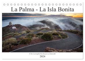 La Palma – La Isla Bonita (Tischkalender 2024 DIN A5 quer), CALVENDO Monatskalender von Schaarschmidt,  Christoph