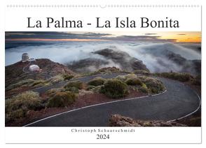 La Palma – La Isla Bonita (Wandkalender 2024 DIN A2 quer), CALVENDO Monatskalender von Schaarschmidt,  Christoph
