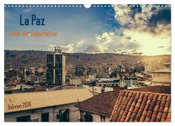 La Paz – Stadt der Superlative. Bolivien 2024 (Wandkalender 2024 DIN A3 quer), CALVENDO Monatskalender von Drews,  Marianne