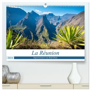 La Réunion – Impressionen von Rolf Dietz (hochwertiger Premium Wandkalender 2024 DIN A2 quer), Kunstdruck in Hochglanz von Dietz,  Rolf