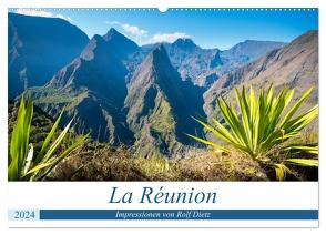 La Réunion – Impressionen von Rolf Dietz (Wandkalender 2024 DIN A2 quer), CALVENDO Monatskalender von Dietz,  Rolf