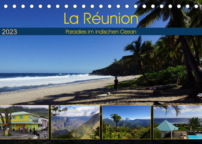 La Réunion – Paradies im indischen Ozean (Tischkalender 2023 DIN A5 quer) von Löwe,  Karsten