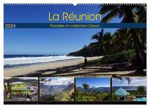 La Réunion – Paradies im indischen Ozean (Wandkalender 2024 DIN A2 quer), CALVENDO Monatskalender von Löwe,  Karsten