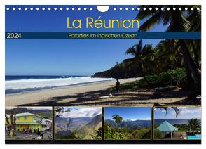 La Réunion – Paradies im indischen Ozean (Wandkalender 2024 DIN A4 quer), CALVENDO Monatskalender von Löwe,  Karsten
