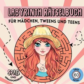 Labyrinth Buch für Kinder, Teens und Mädchen ab 8, Top Model Mode Aktivitätsbuch für Tweens, Rätselbuch Beschäftigungsbuch Mode mit 60+ Puzzles von Ways,  Sunnie