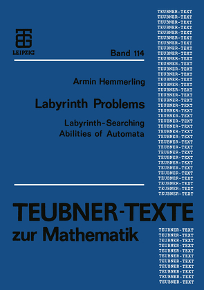 Labyrinth Problems von Hemmerling,  Armin