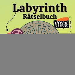 Labyrinth Rätselbuch / Rätselblock Vegan Edition für Teenager, Tweens und Erwachsene Aktivitätsbuch für Veganer, Vegetarier und Veggie-Fans von Ways,  Sunnie