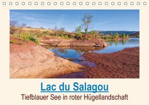 Lac du Salagou – Tiefblauer See in roter Hügellandschaft (Tischkalender 2018 DIN A5 quer) von LianeM