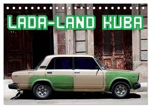 LADA-LAND KUBA (Tischkalender 2024 DIN A5 quer), CALVENDO Monatskalender von von Loewis of Menar,  Henning