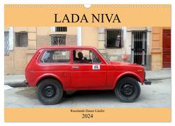 LADA NIVA – Russlands Dauer-Läufer (Wandkalender 2024 DIN A3 quer), CALVENDO Monatskalender von von Loewis of Menar,  Henning