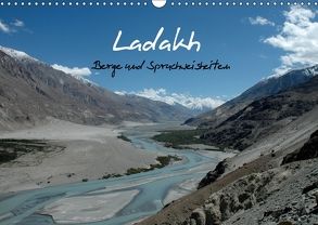 Ladakh, Berge und Spruchweisheiten (Wandkalender 2018 DIN A3 quer) von und Joachim Beuck,  Angelika