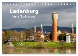 Ladenburg – Perle Nordbadens (Tischkalender 2024 DIN A5 quer), CALVENDO Monatskalender von Losekann,  Holger