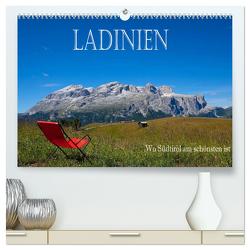 Ladinien – Wo Südtirol am schönsten ist (hochwertiger Premium Wandkalender 2024 DIN A2 quer), Kunstdruck in Hochglanz von Pfleger,  Hans