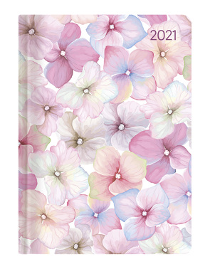 Ladytimer Blossoms 2021 – Blüte – Taschenkalender A6 (11×15 cm) – Weekly – 192 Seiten – Notiz-Buch – Termin-Planer – Alpha Edition