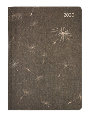 Ladytimer Glamour Blowballs 2020 – Taschenplaner – Taschenkalender A6 – Weekly – 192 Seiten – Metallicprägung Pusteblume von ALPHA EDITION