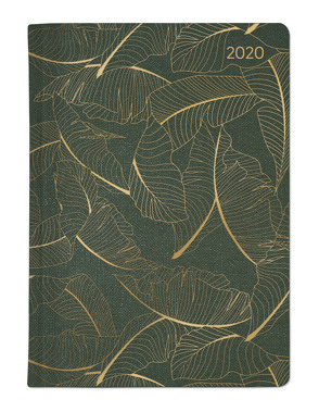 Ladytimer Glamour Tree 2020 – Taschenplaner – Taschenkalender A6 – Weekly – 192 Seiten – Metallicprägung Blätter von ALPHA EDITION