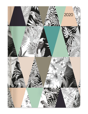 Ladytimer Grande Jungle 2020 – Taschenplaner – Taschenkalender A5 (15 x 21) – Weekly – 128 Seiten – Notizbuch – Terminplaner von ALPHA EDITION