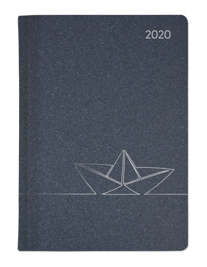 Ladytimer Style Origami 2020 – Taschenplaner – Taschenkalender A6 – Weekly – 192 Seiten – Metallicprägung Origami – Terminplaner von ALPHA EDITION