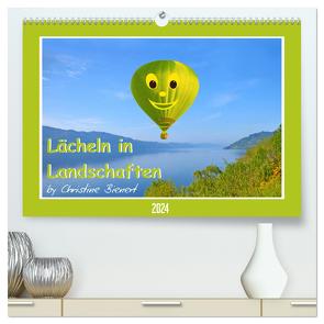 Lächeln in Landschaften (hochwertiger Premium Wandkalender 2024 DIN A2 quer), Kunstdruck in Hochglanz von Bienert,  Christine